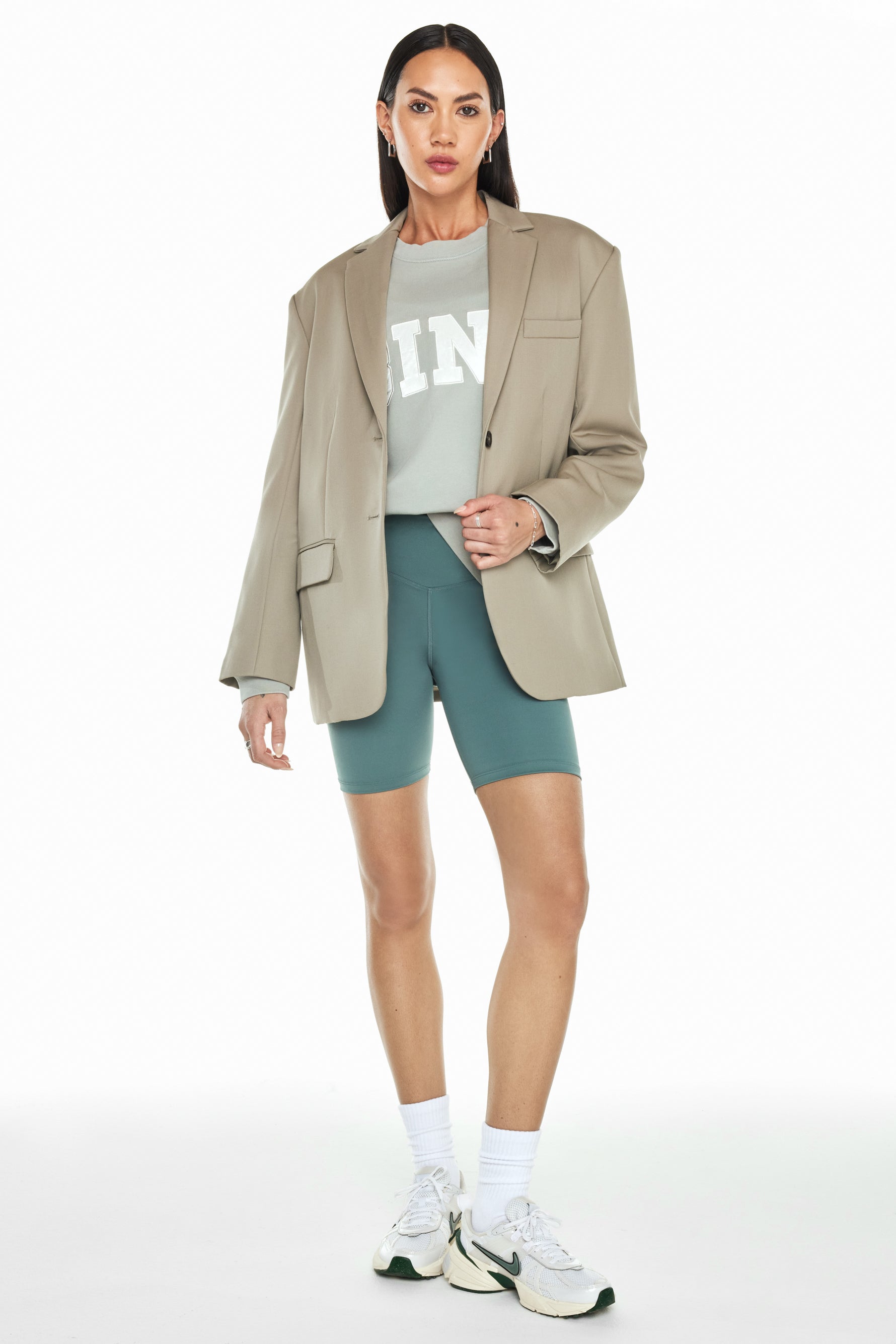 Anine bing green blazer deals