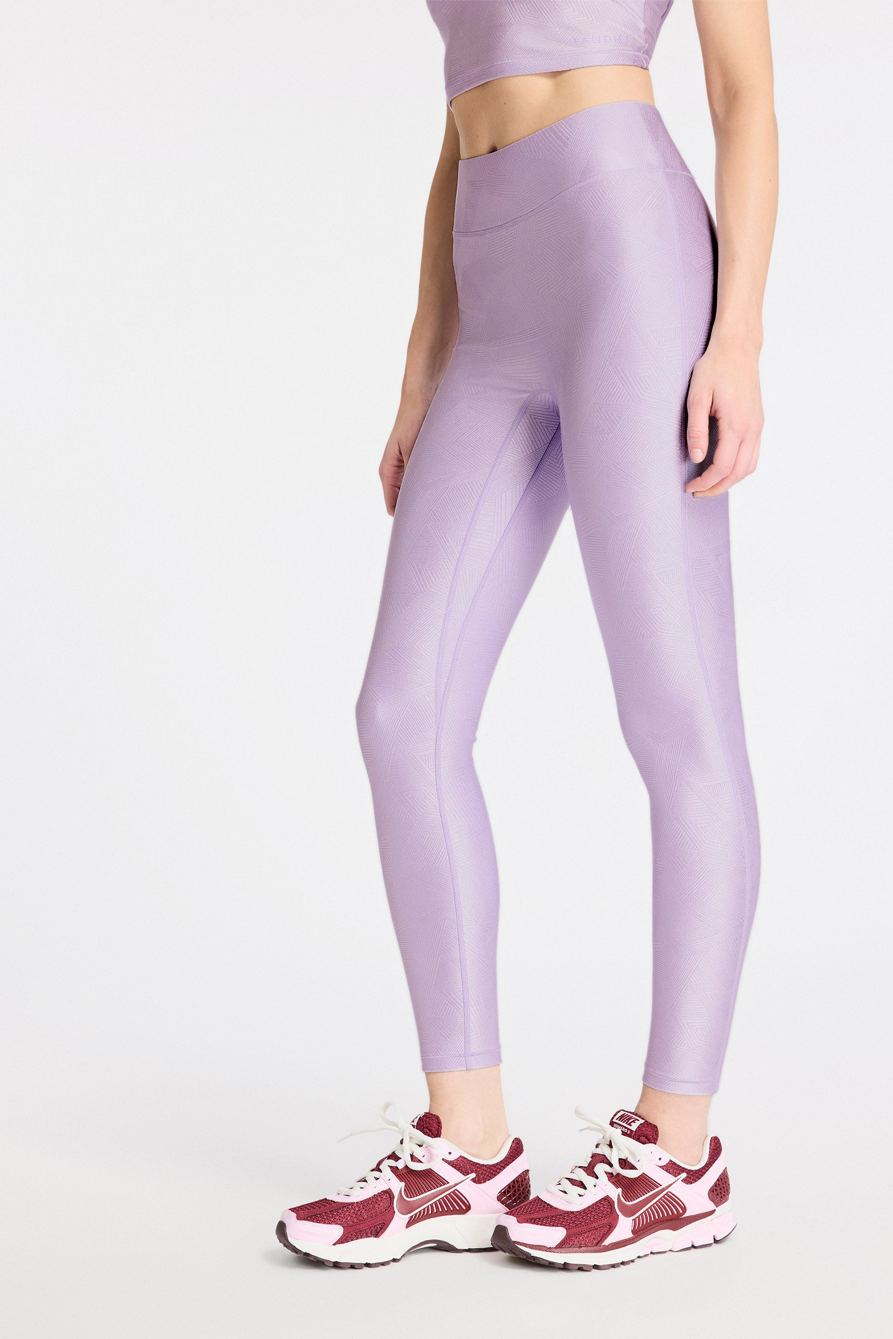 BANDIER Center Stage Geo Jacquard Legging