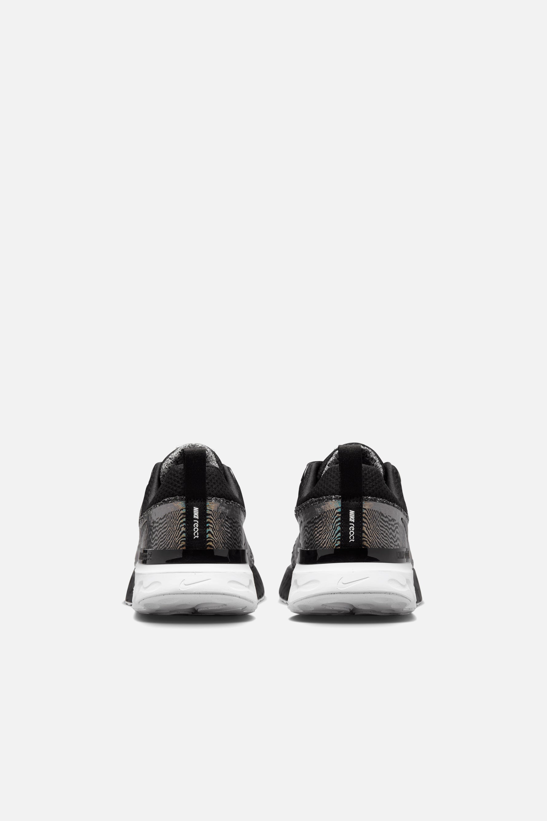 Women's nike react clearance infinity run flyknit black