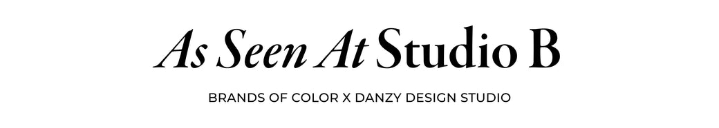 As Seen at Studio B: Brands of Color x Danzy Design Studio