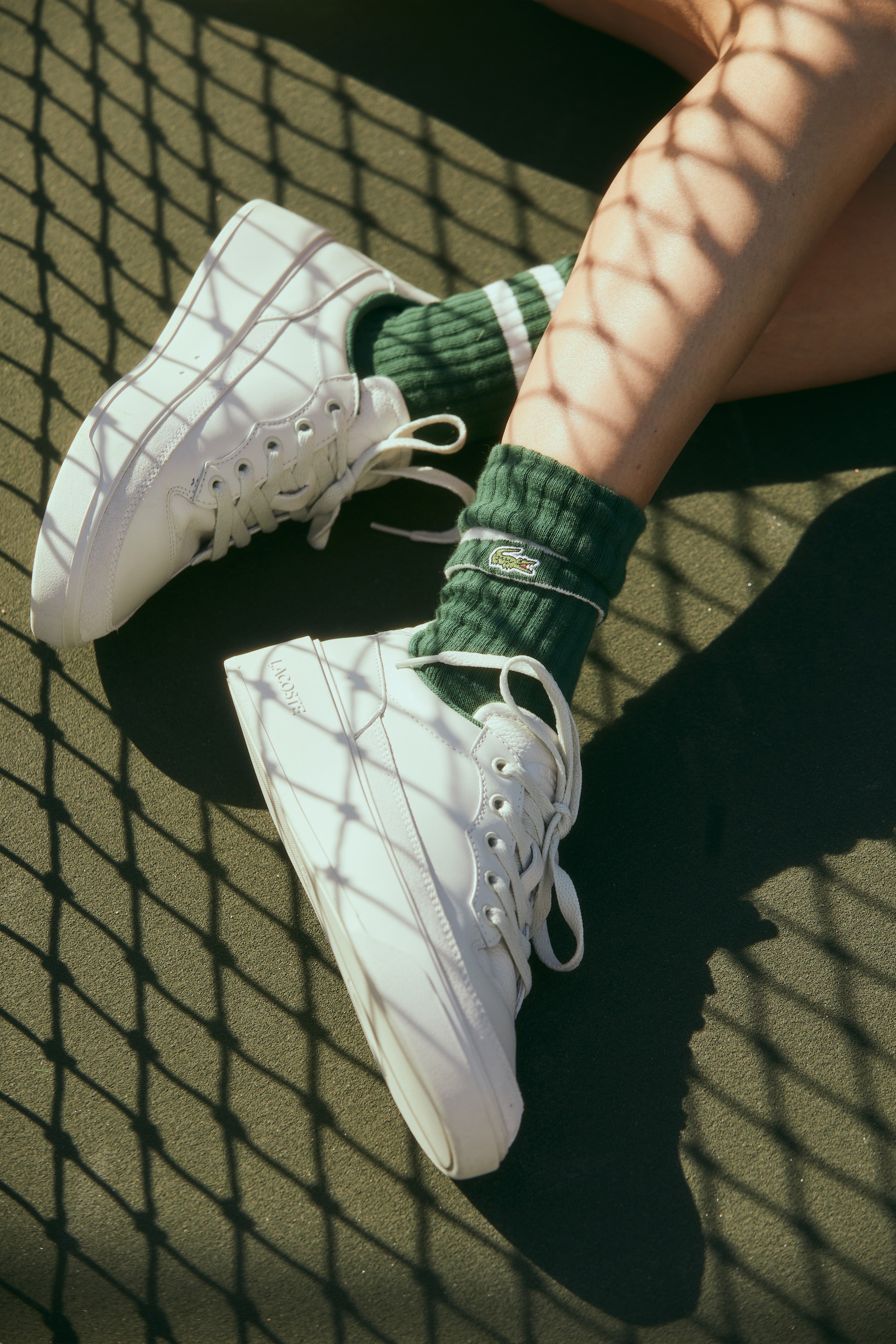 Lacoste store socks shoes