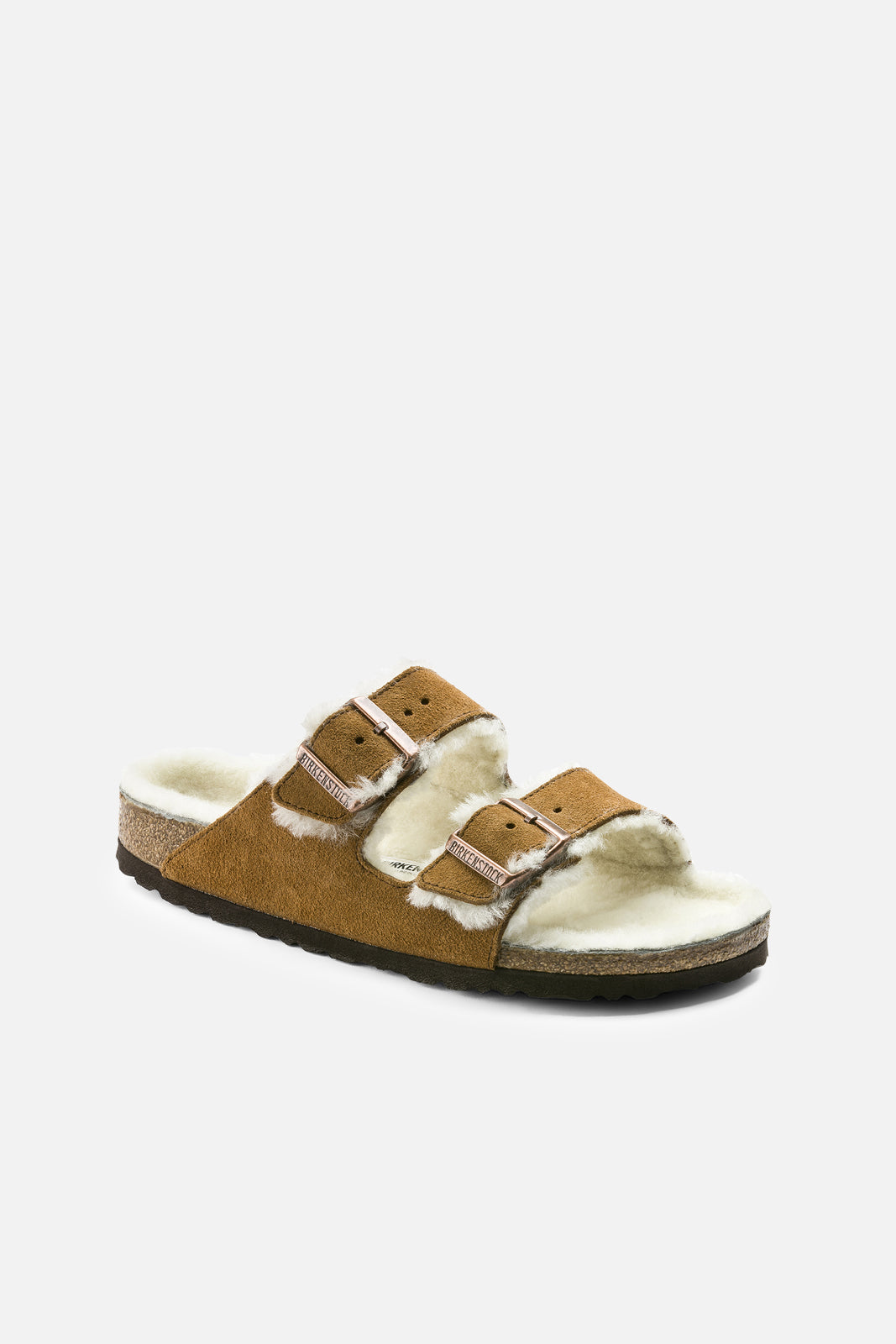 Birkenstock Arizona Shearling Mink