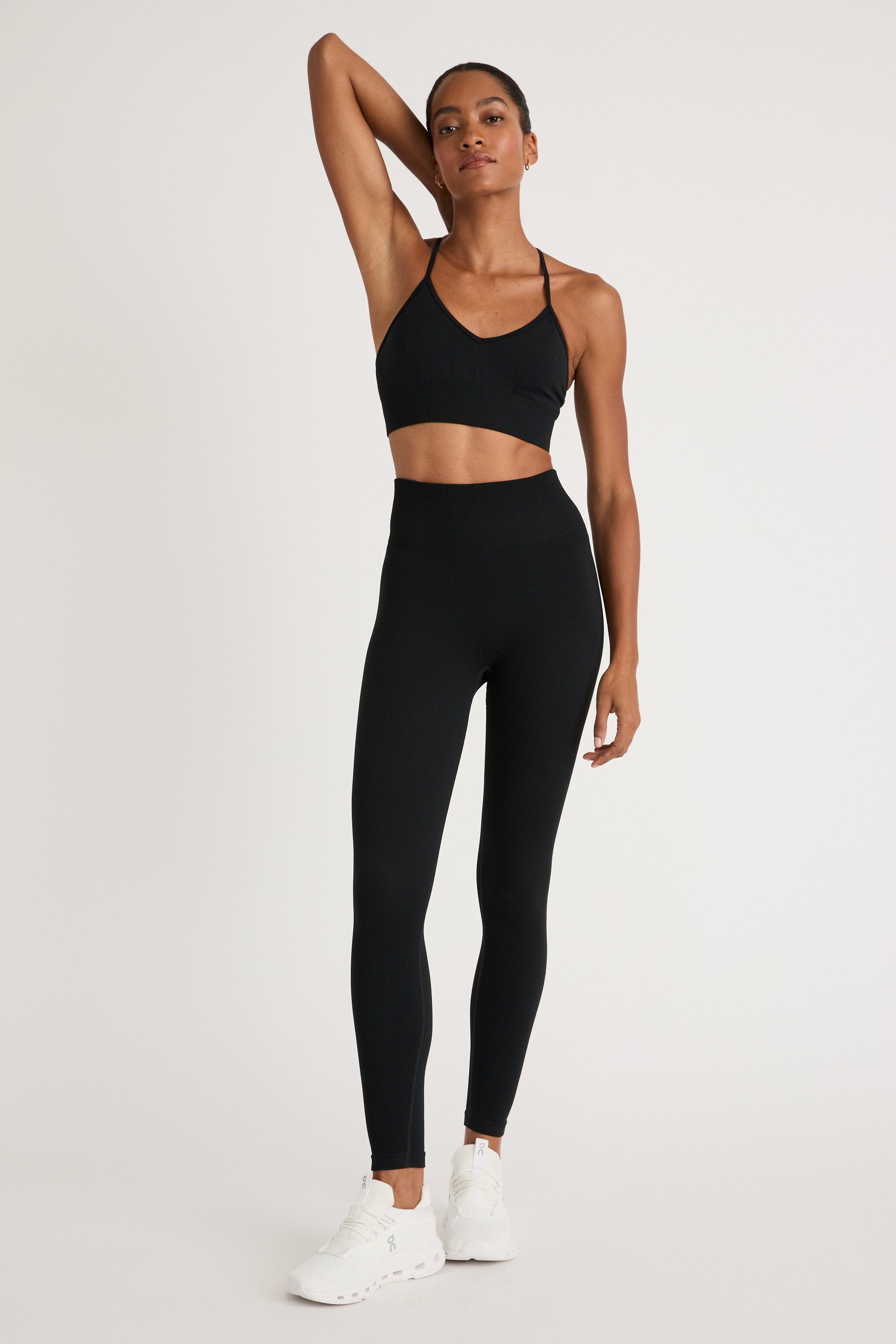 Set Active Seamless Workout Gym Leggings High Rise size extra small / small  - $30 - From Jillianne