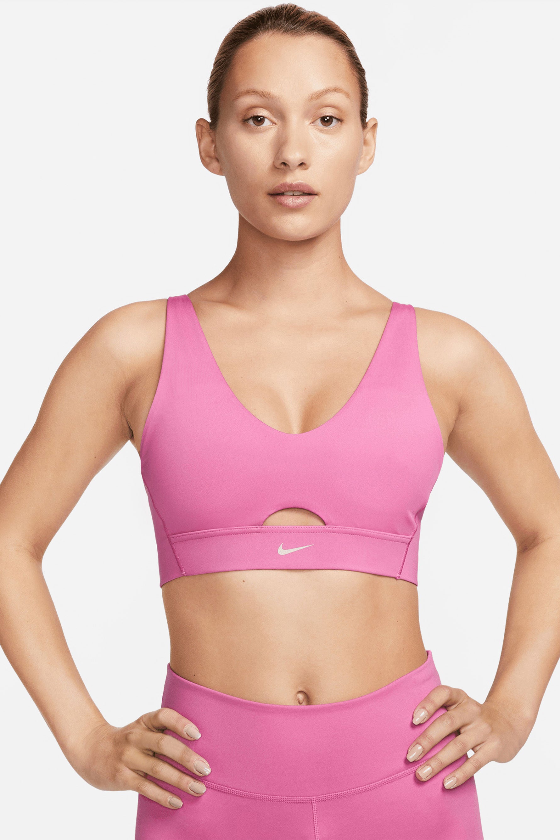 Nike Women's Indy Plunge Cutout Medium-Support Padded Sports Bra